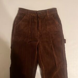 Pacsun high rise carpenter corduroy pants
